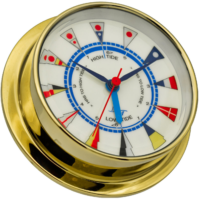 Horloge murale 5,75 po American Voyager, Or