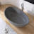 65''x 39'' Freestanding Terrazzo Bathtub Solid Surface Outdoor Ready Freestanding Tub-117013351