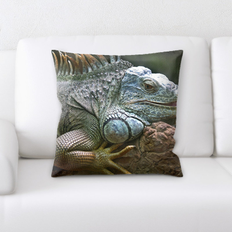 Coussin iguane