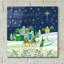  «Three Kings Journey» par Elle Media Group SA, art mural en verre acrylique, 12 po x 12 po