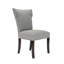 Chaise d'appoint rembourrée en bois massif Morris-29303257
