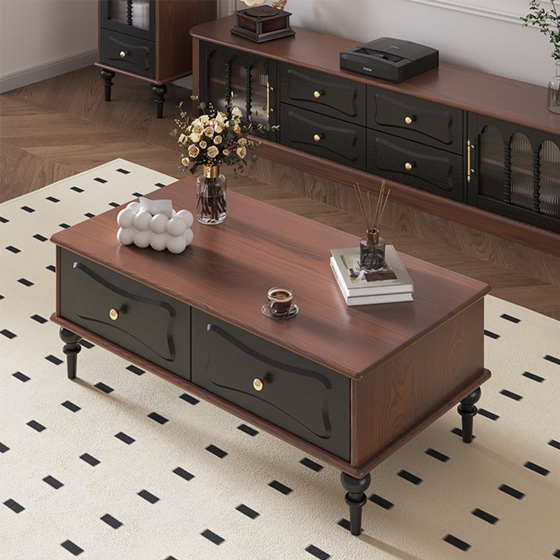 Table basse rétro de luxe French Light