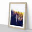 Menara Tower in Kuala Lumpur in Abstract - Picture Frame Graphic Art Print-55739924-55739927
