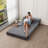 Boneless Folding Sofa Bed - Convertible Sleeper Chair With Pillow, Fold Out Couch, Memory Foam Floor Mattress, Futon Couch, Lazy Sofa For Living Room/Dorm/Guest Room/Home Office, Gray-940689159