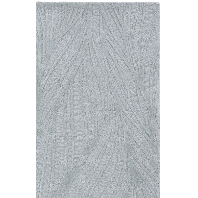 Glamour Hand Tufted Wool; Viscose; Cotton Abstract Indoor Rug, Runner 2'3" x 8'