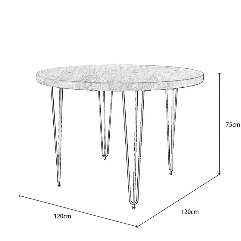 Alderson Four Leg Coffee Table