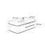Table basse en pierre micro-cristalline avec rangement-1195848575