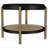 Benson Black Round End Table