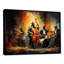 Beira jaune orange Jazz Band - art mural de danse pour le salon-887826424-917635398-887826373