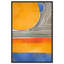 «Sun Is Reflection», cadre flottant, impression sur toile