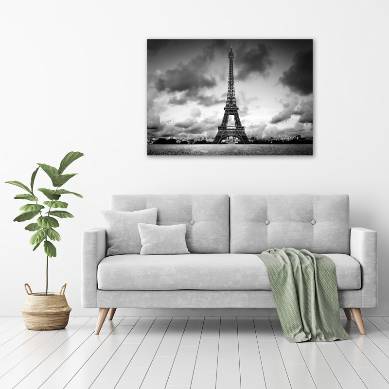 Eiffel Tower Paris - Wrapped Canvas Print