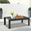 Table basse d'extérieur toutes saisons en aluminium, table rectangulaire moderne d'extérieur-467769265