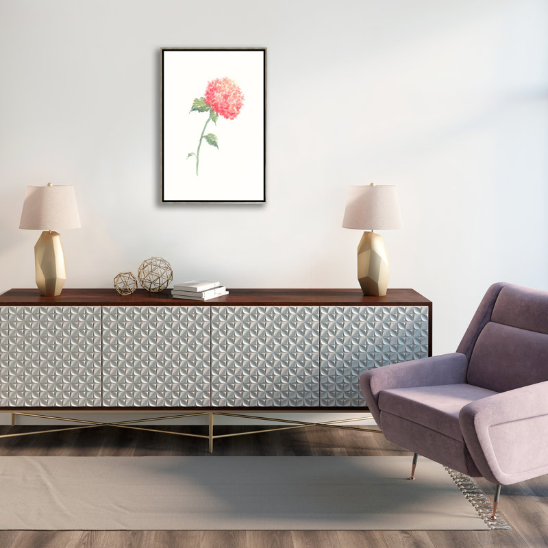 Fleur Delicate V Painting by Helen Parker, 46.75" H x 31.75" W, Image Brush Gel