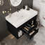 Ensemble de meuble-lavabo mural flottant 29,9 po-201118526