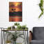 «Red Sky At Night» par Dana Brett Munach, art mural en métal-967731564