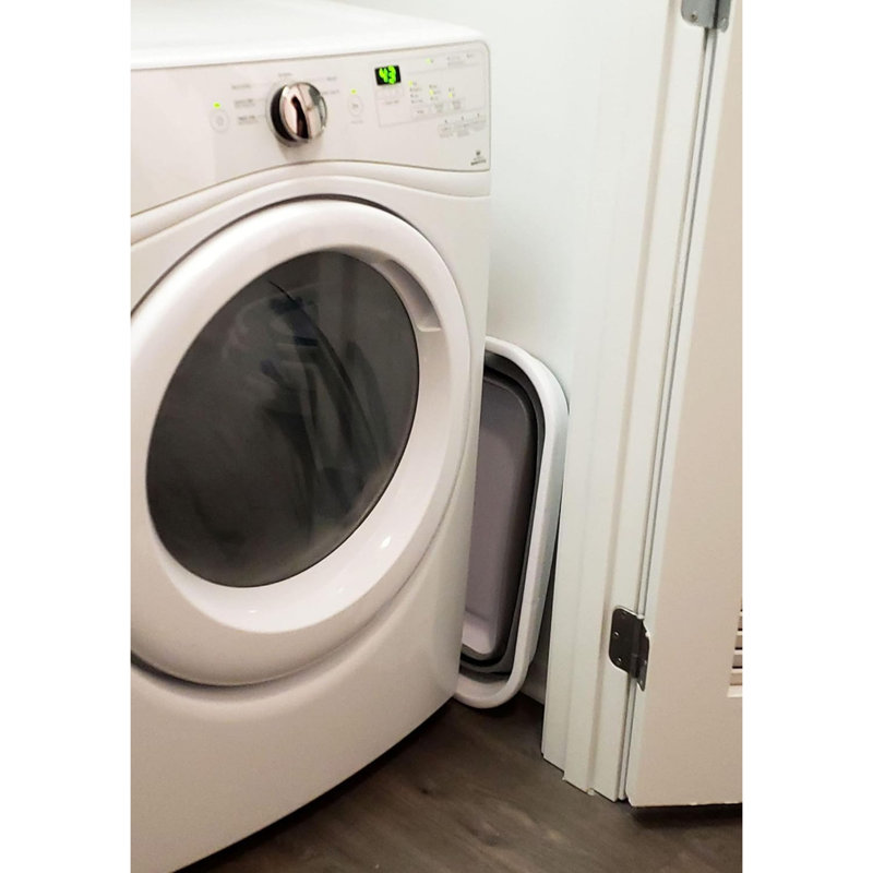 Plastic Laundry Cart, Grey