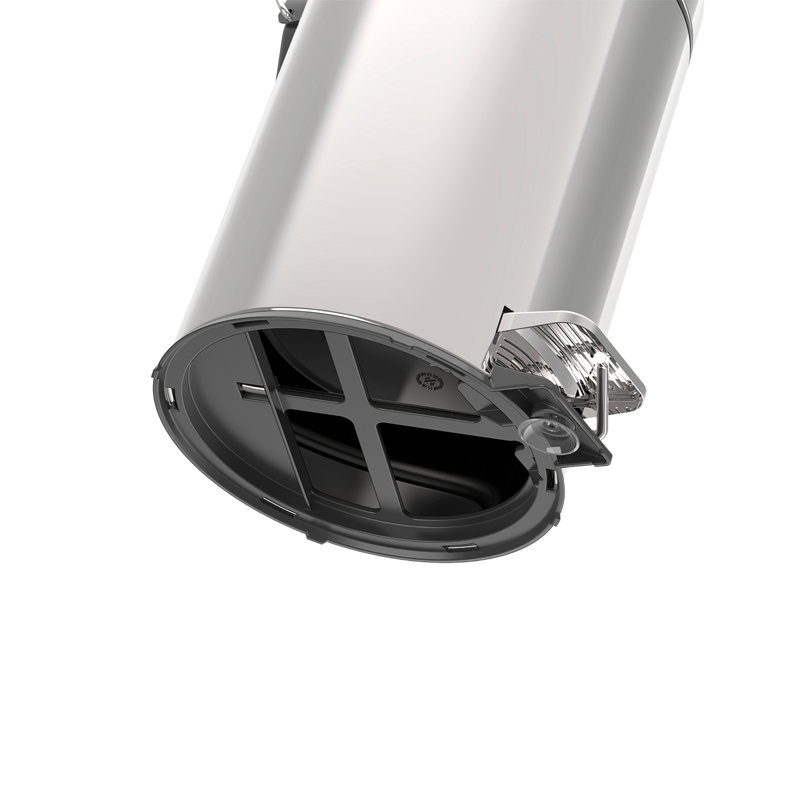 Stainless Steel Step On Kitchen Trash Can, 3L