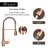 Nauxus Pull Down Kitchen Faucet-91342844