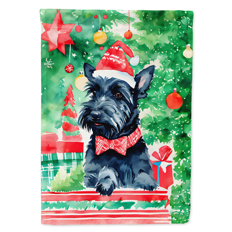 Double Sided Polyester Christmas, 15.5'' H x 11.25'' W