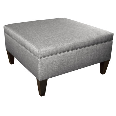 Gamino 34" Wide Square Ottoman with Storage by Brayden Studio