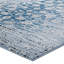 Tapis marocain contemporain bleu / ivoire Chiara-97858250