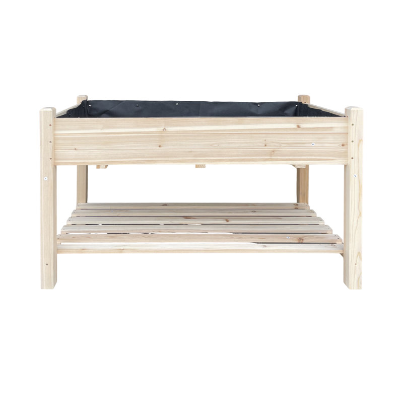 Raised Garden Bed, Beige