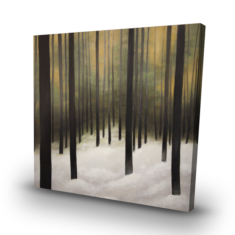 Silent forest - 32"x32" art on canvas