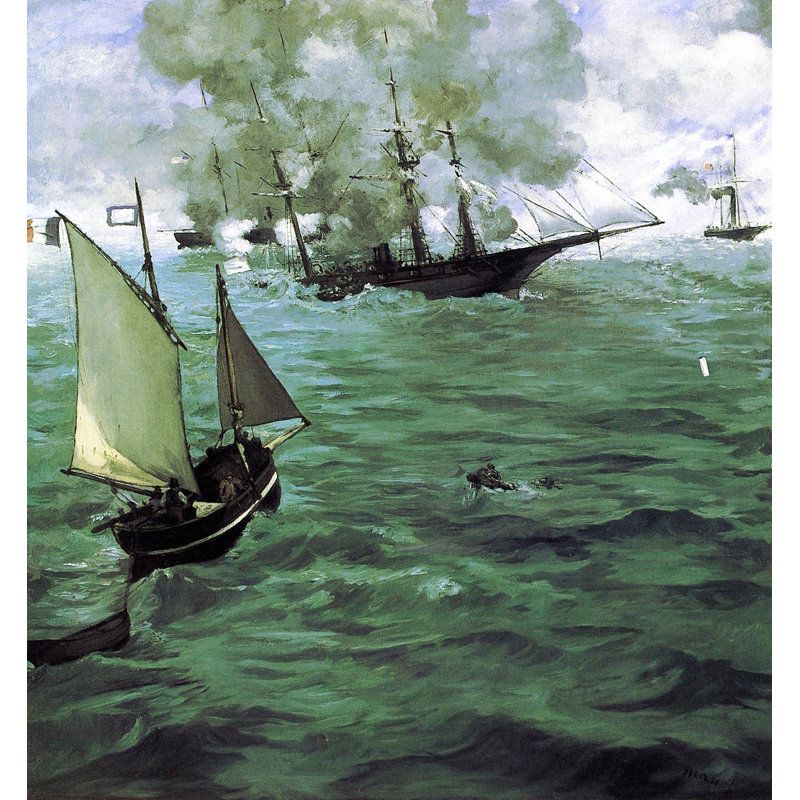 Edouard Manet - Wrapped Canvas Print, 41cm H x 31cm W