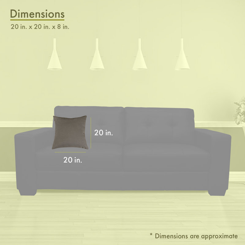 Wales Reversible Throw Pillow, Gray, Extra Large