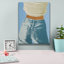 Toile épique Graffiti «Favorite jeans 2» par Victoria Barnes, 12 po x 16 po-267134966