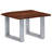 vidaXL Coffee Table with Live Edges Home Living Room Square Solid Wood Acacia-1159776964-1168598740