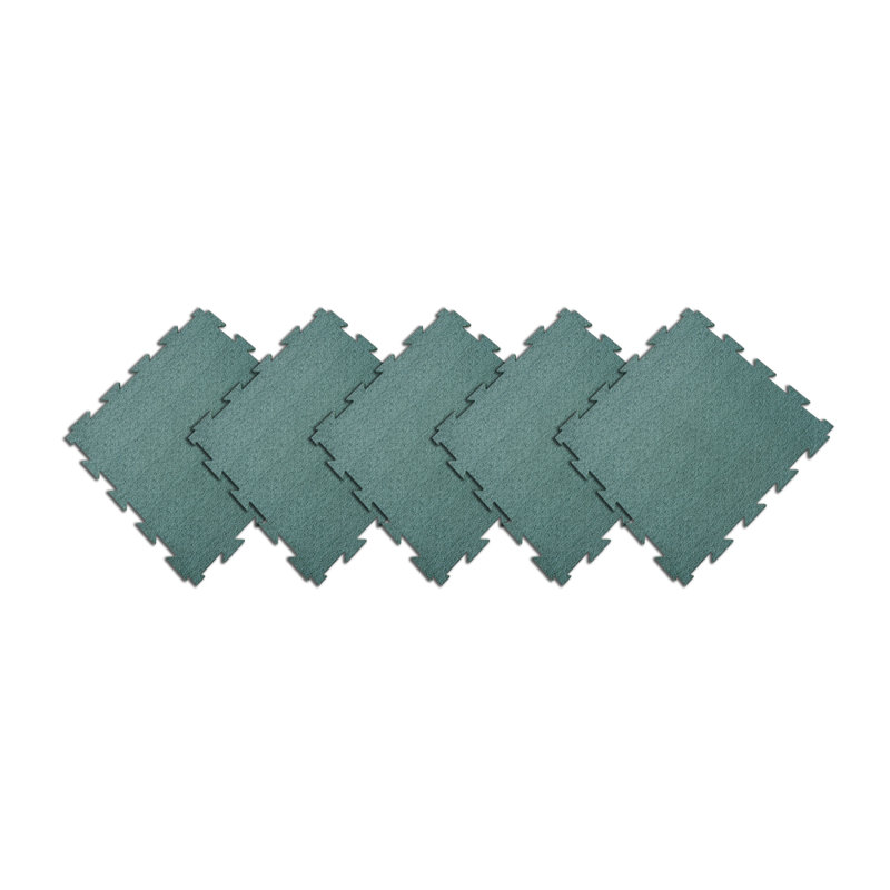 Carreaux de caoutchouc interverrouillables 1/4 po Terra-Flex
