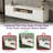 Modern 122'' White Entertainment Center For 55/58/65/70/75 Inch TV, Wood Media Console Includes Tv Stand, Glass Display Storage Hutch With Lights And Nightstand Drawer Cabinet For Living Room-1742660850