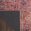 Tapis oriental rouge lavable à la machine-1812820735