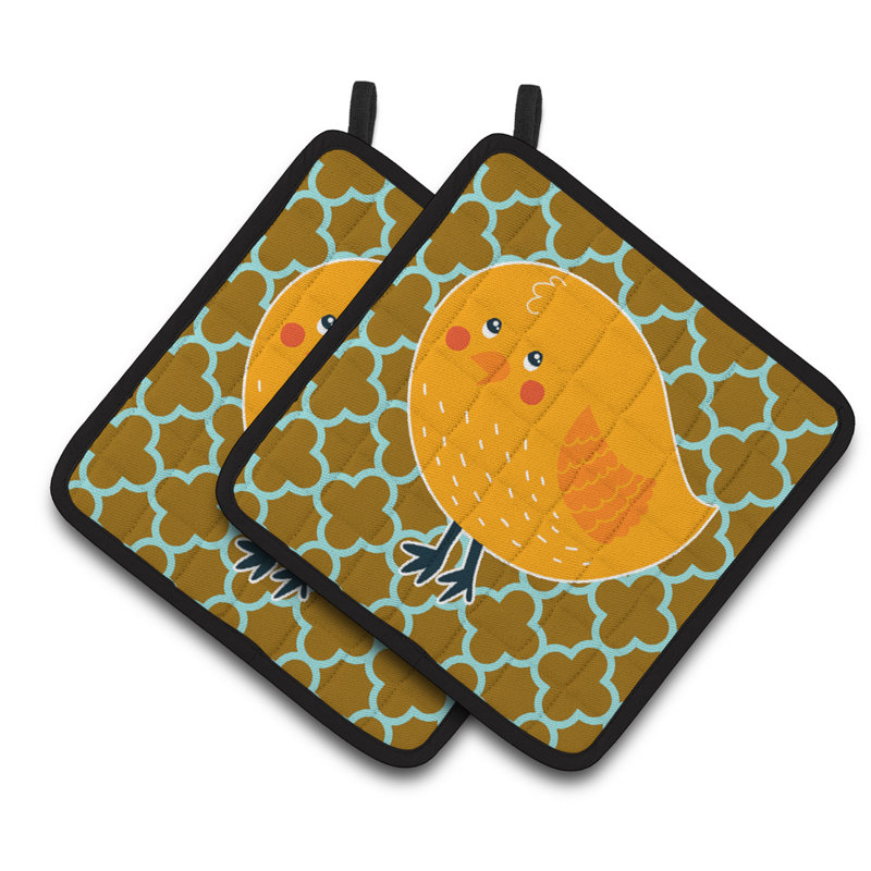 Cuisinier poignée oiseau à oiseau sur quatrfoil caroline