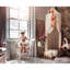Bed Canopy Round Dome Princess For Bedroom, White, 240 X 60 X 60Cm