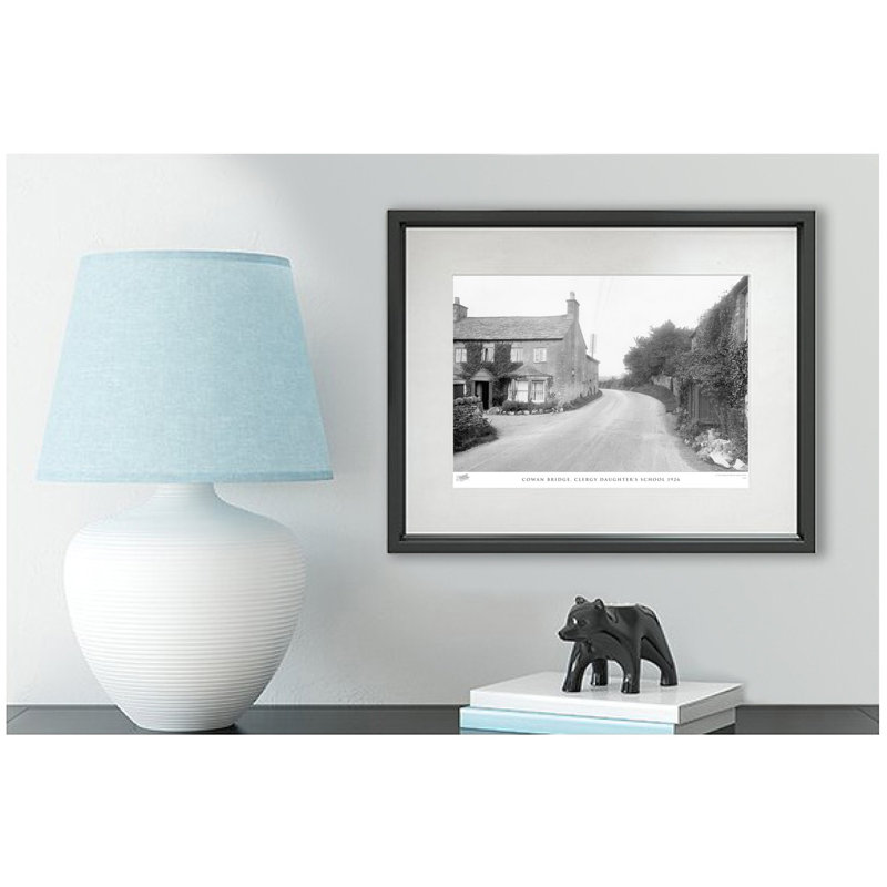 Cowan Bridge, Clergy Daughter's School 1926 - Single Picture Frame Print, 60cm H x 80cm W x 2.3cm D