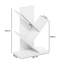 Bibliothèque blanche blanche à 3 niveaux pour décoration de bureau-1475700472