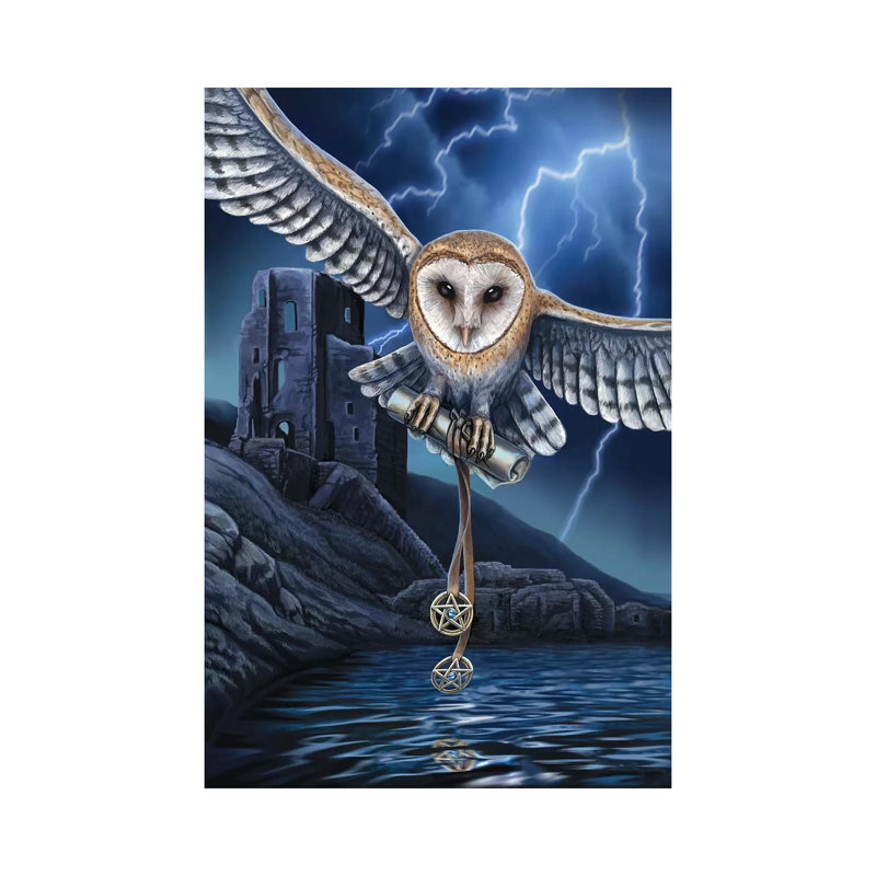 Heart of the Storm 1 Piece Wrapped Canvas Wall Art, 20.32 cm H x 30.48 cm W