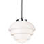 1 - Light Chrome Geometric Pendant