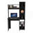 Desk Logan, Five Cubbies, Black Finish-83021095