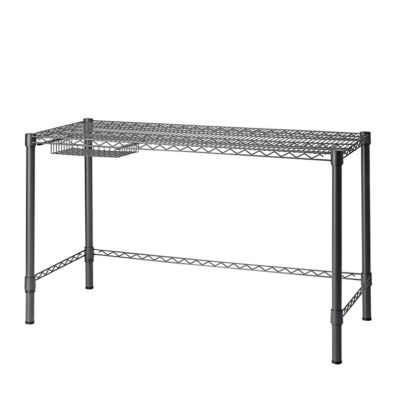 Bureau robuste Suprima, Gris bronze