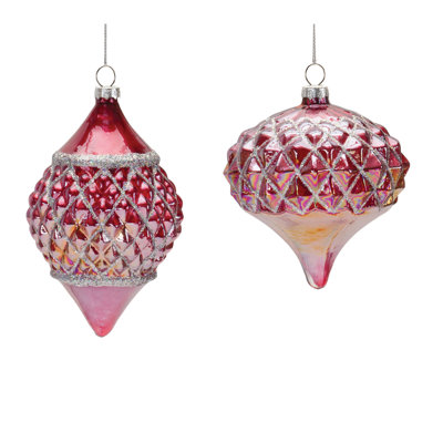 Irredescent Glass Ornament