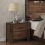 Table de chevet 2 tiroirs Oak