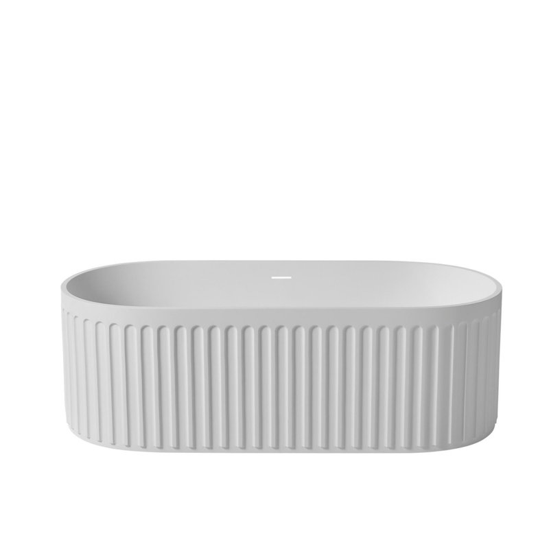 67" Freestanding Solid Surface Bathtub