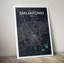 San Antonio City Map - Unframed Graphic Art Print on Paper-1446464475-1446464483