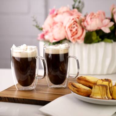 DeLonghi Fancy Handmade Glass Espresso Cup & Reviews
