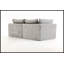 Canapé modulaire surdimensionné à large largeur et canapé modulaire pour une détente profonde et des sièges confortables dans les salons, 2 places