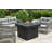 Brunhilde Dark Grey Propane Fire Pit Table