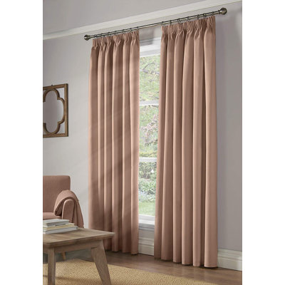 Beauvallon Blackout Thermal Pencil Pleat Curtains
